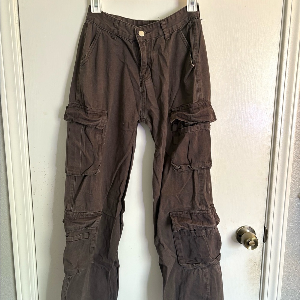 Men's Brown Cargo Pants
